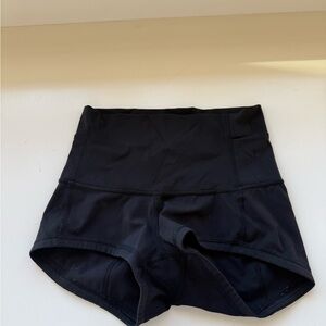 lululemon athletica Black High-Waisted Shorts